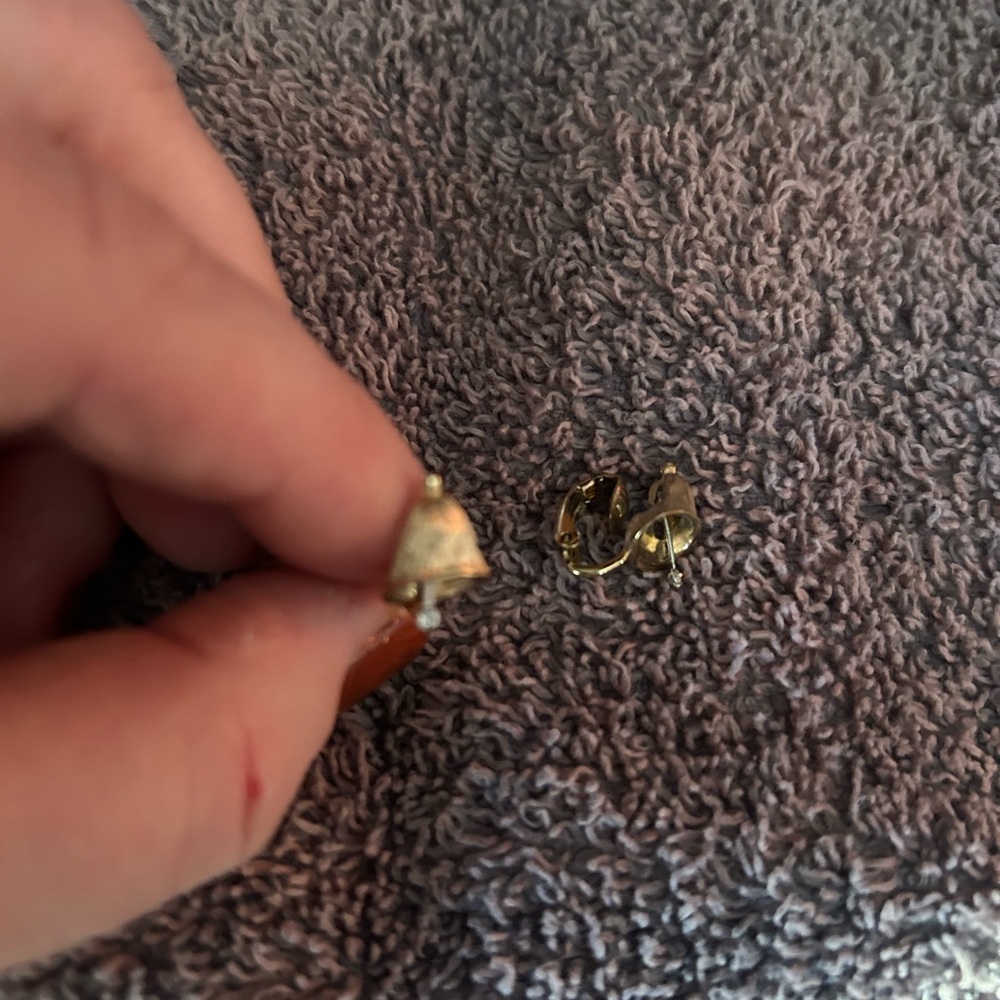 Gold Bell Earrings